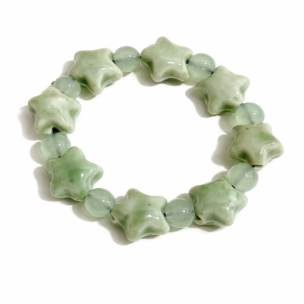 Ceramic star bracelet – niche, stylish, and visually appealing
