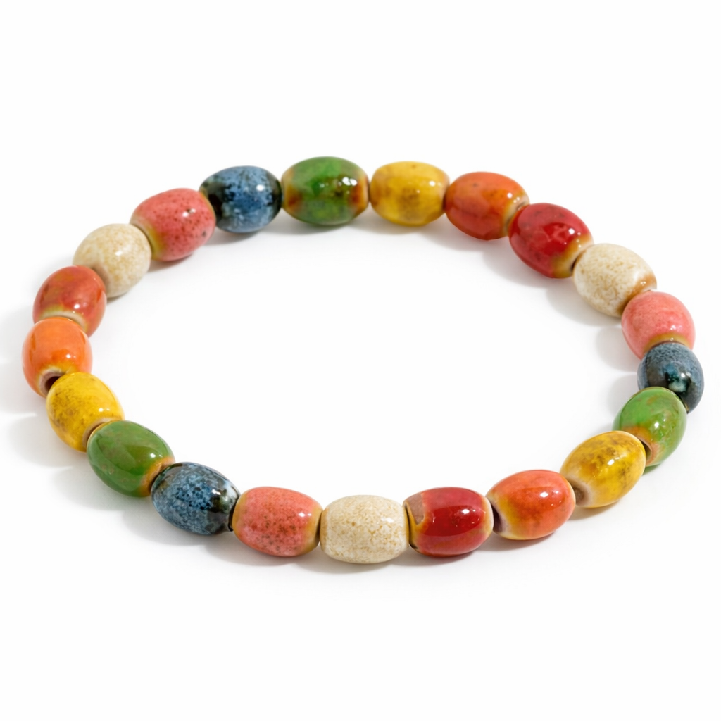 Ceramic bracelet color niche design high value